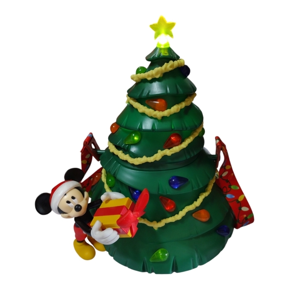 Disney Parks 2019 Holiday‎ Mickey Christmas Tree Light Up Popcorn Bucket